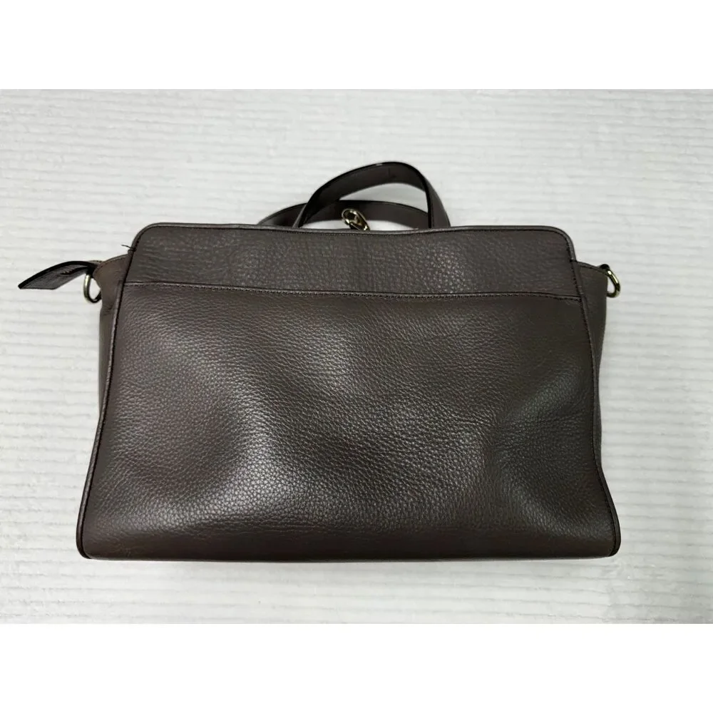 KATE SPADE New York Chatham Lane Harlan Satchel Bag Stone Grey